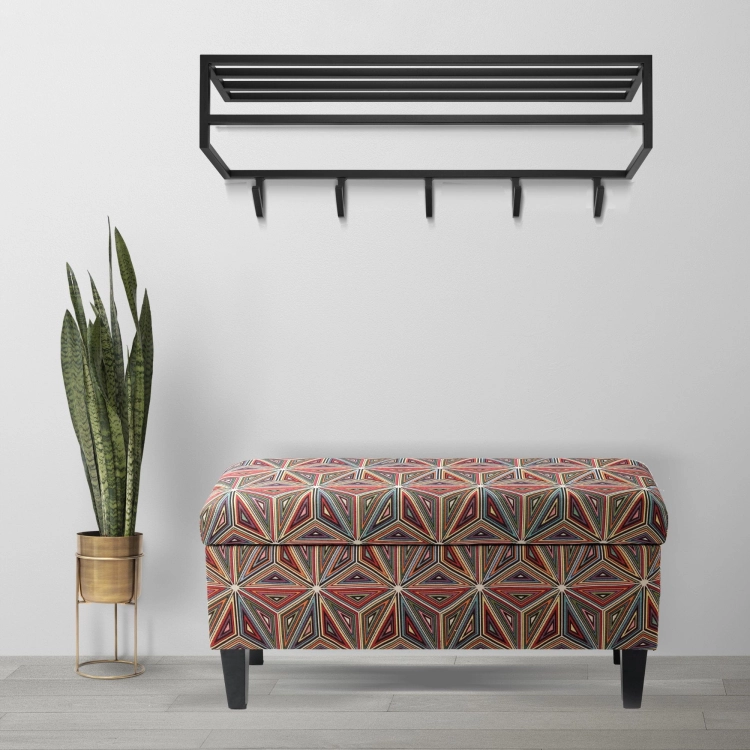 estante de pared pop y banco pin