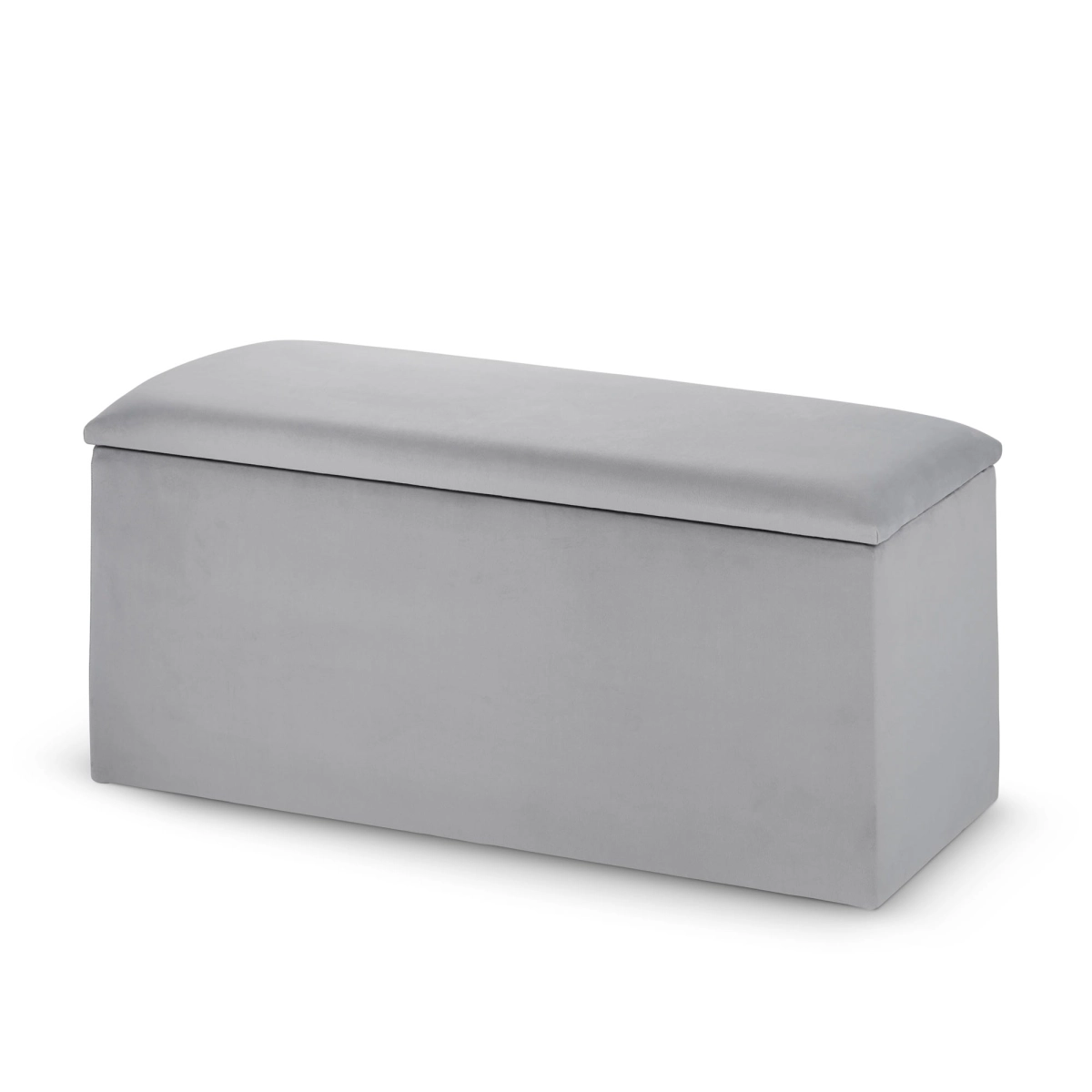 Puff gris con compartimento