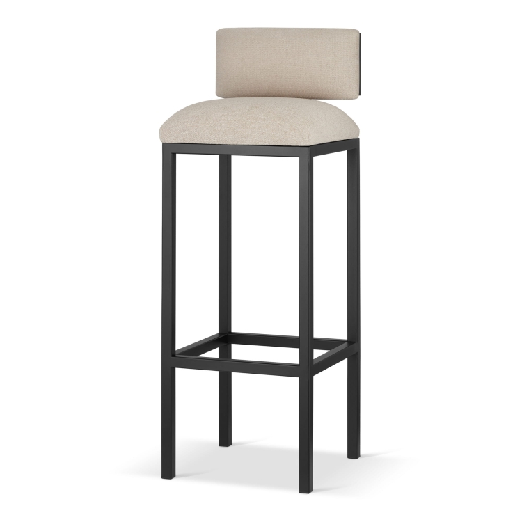 taburete de bar tapizado