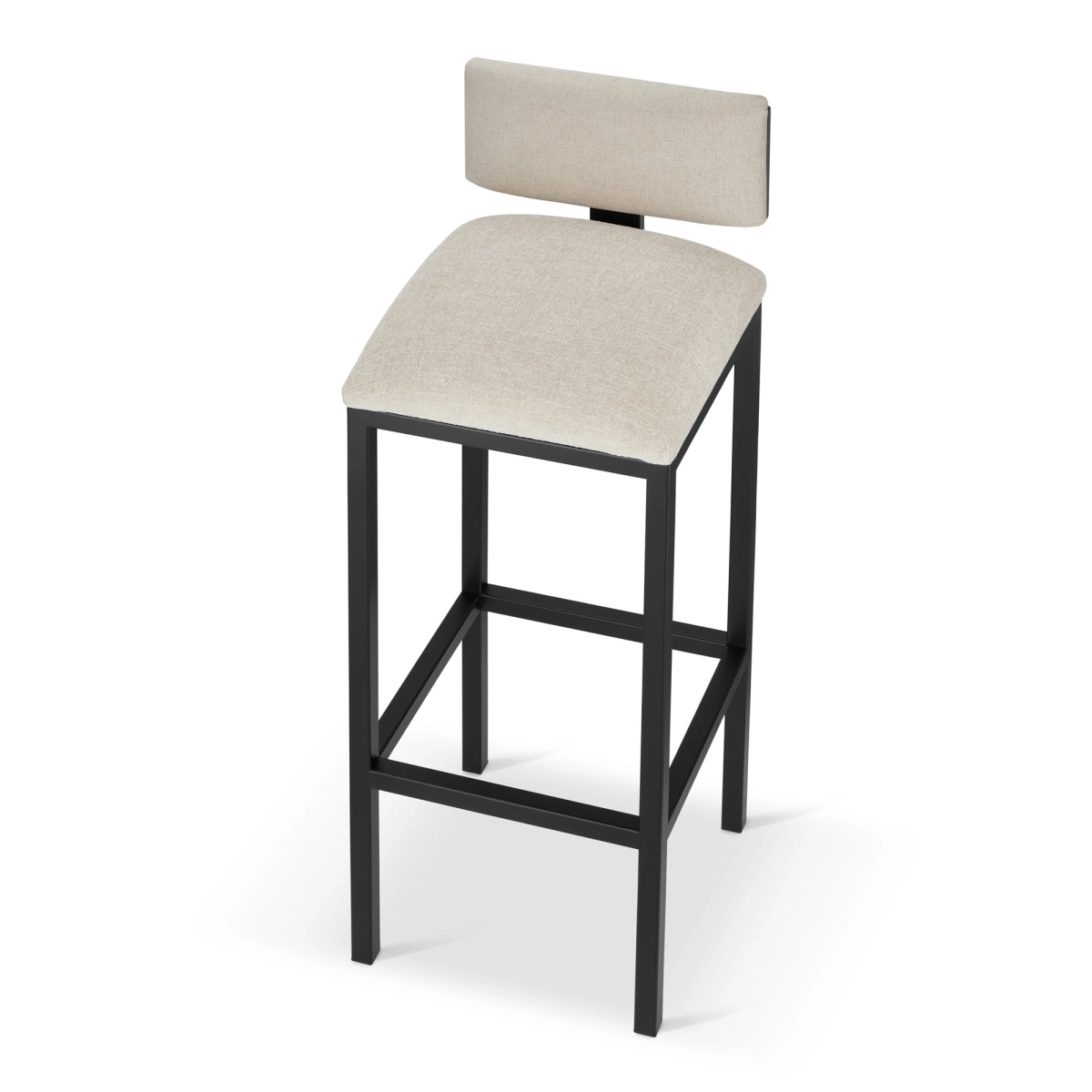 mueble bar tapizado crema