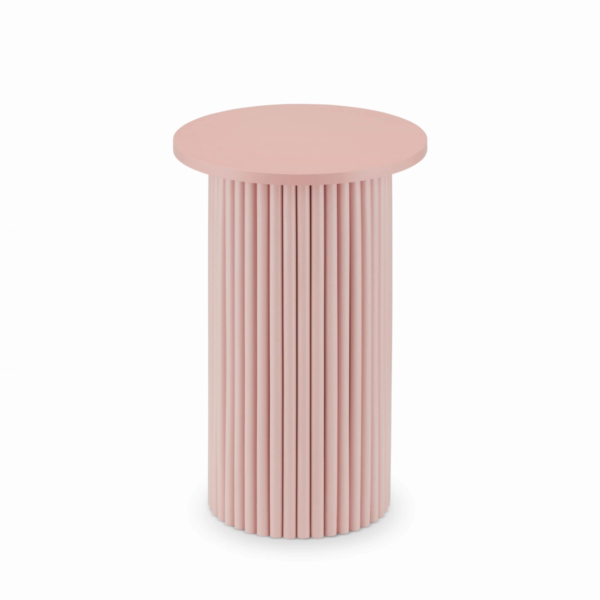 mesa auxiliar rosa