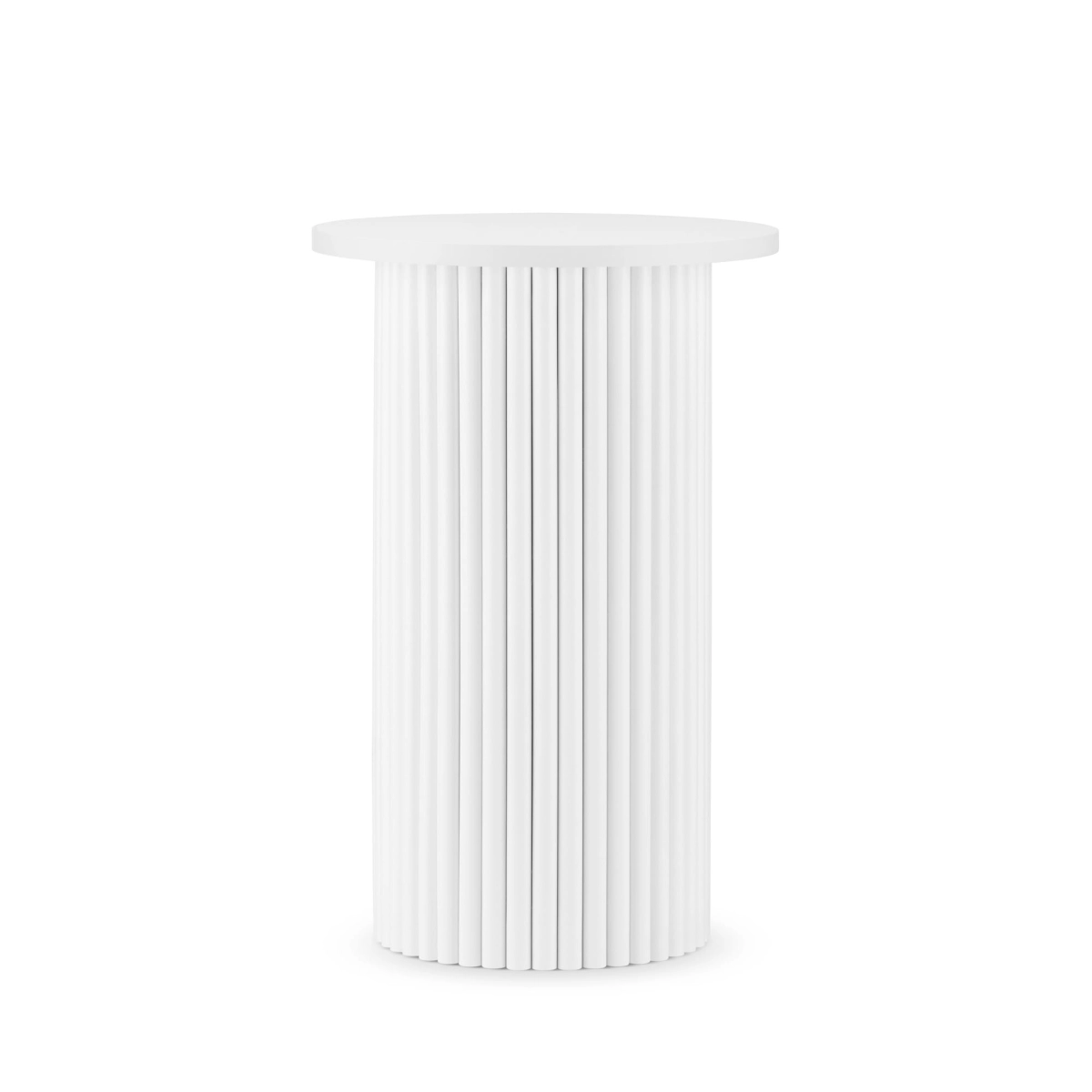 mesa auxiliar blanca