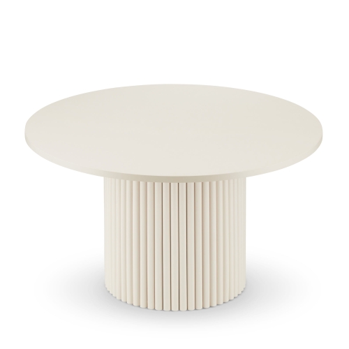 mesa de centro beige