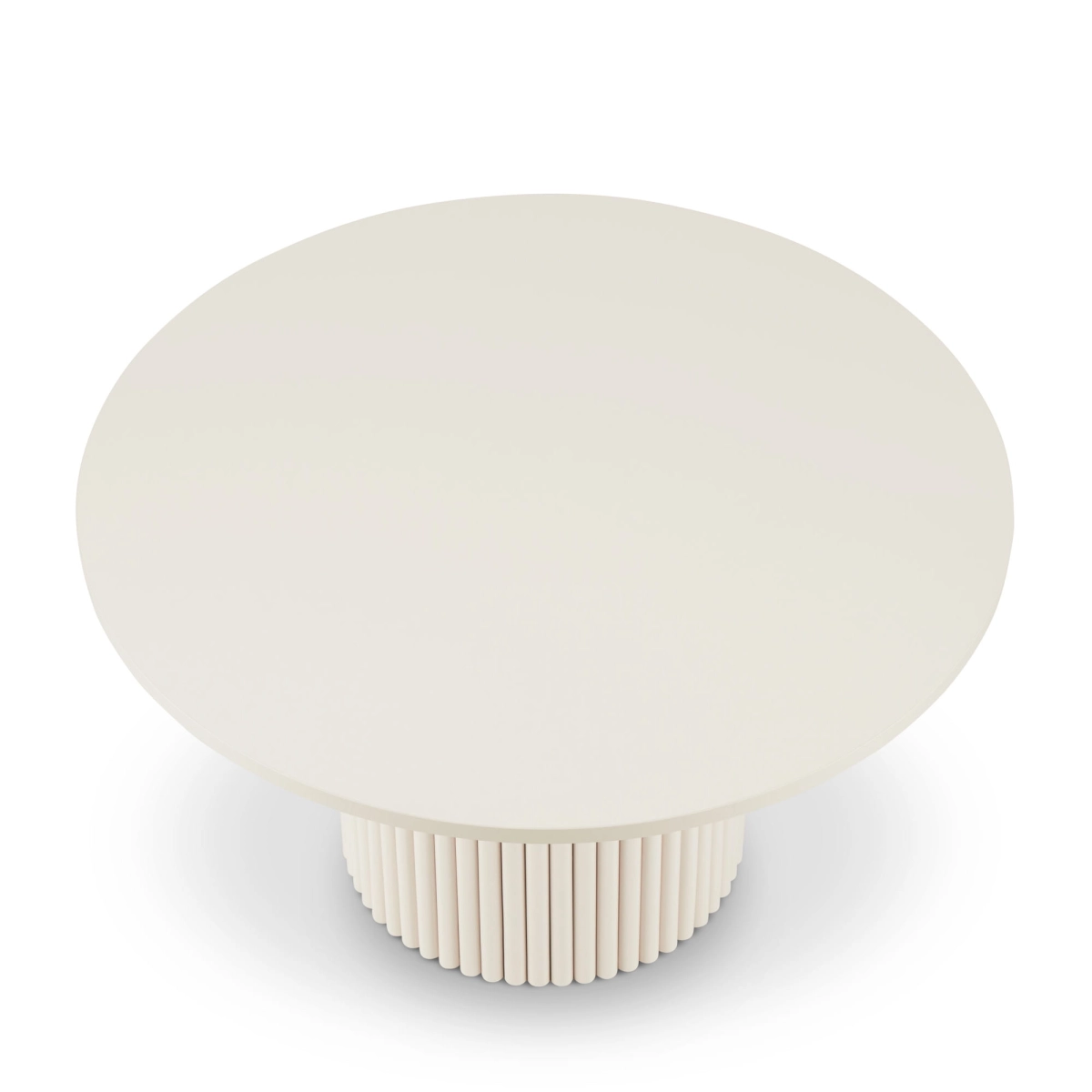 mesa de centro beige