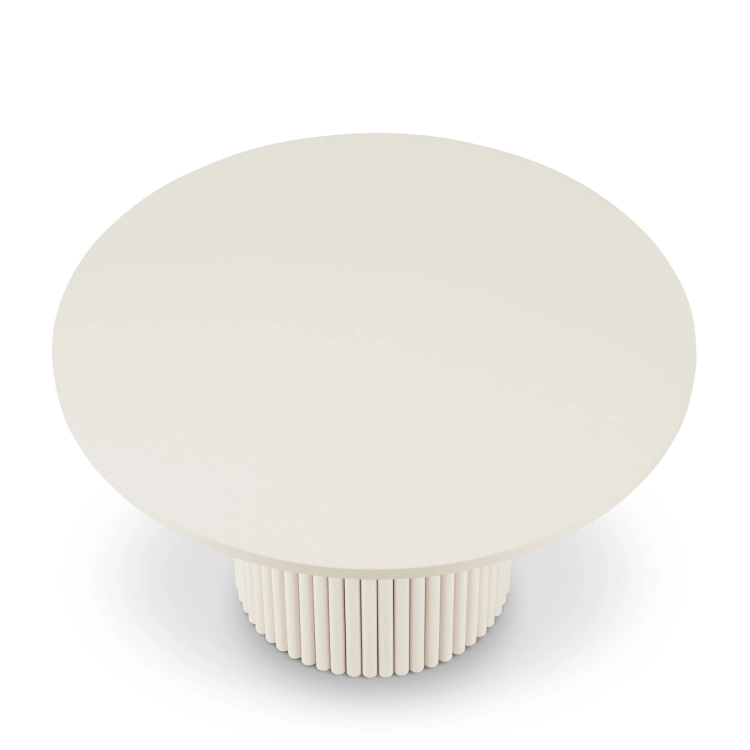 mesa de centro beige