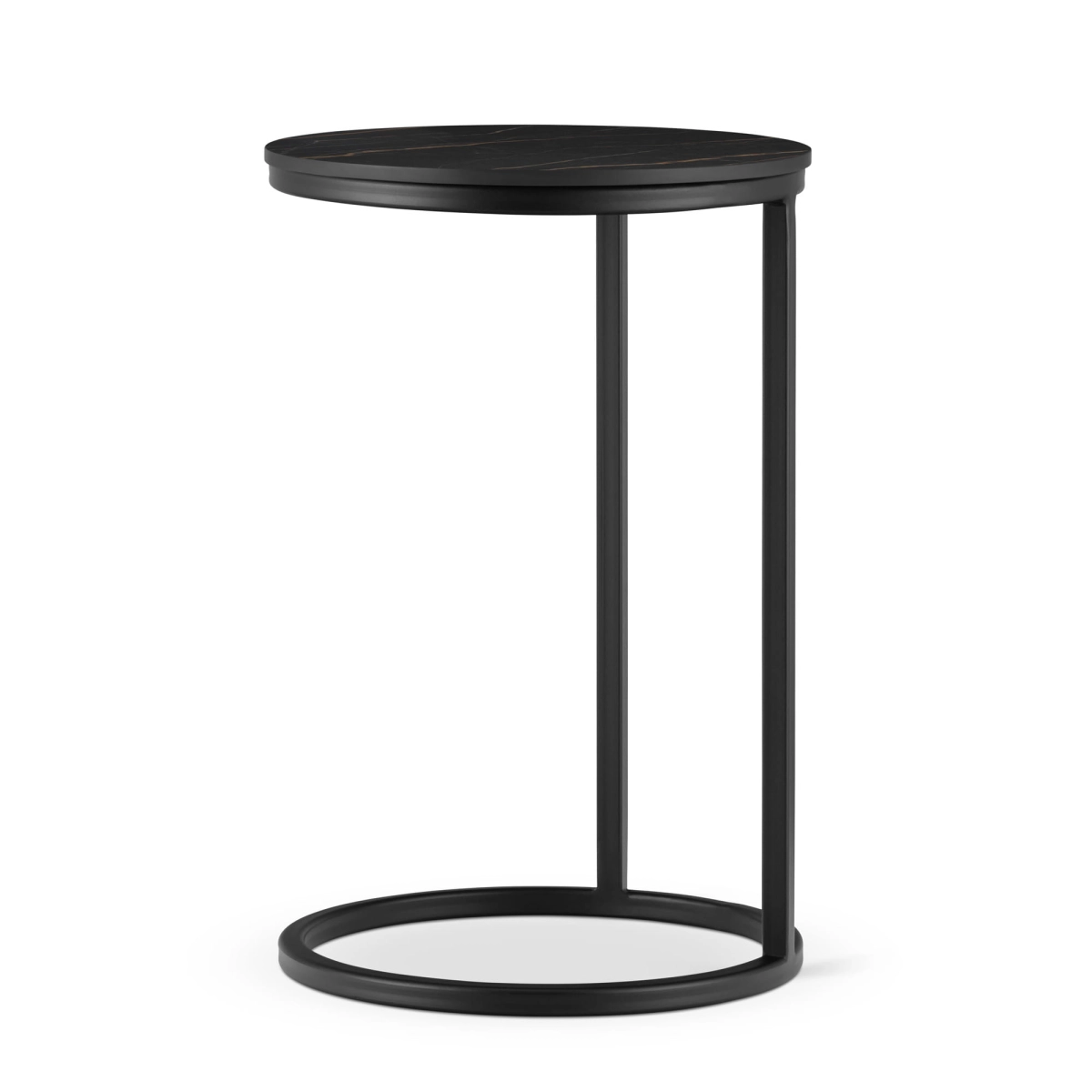 mesa auxiliar negra