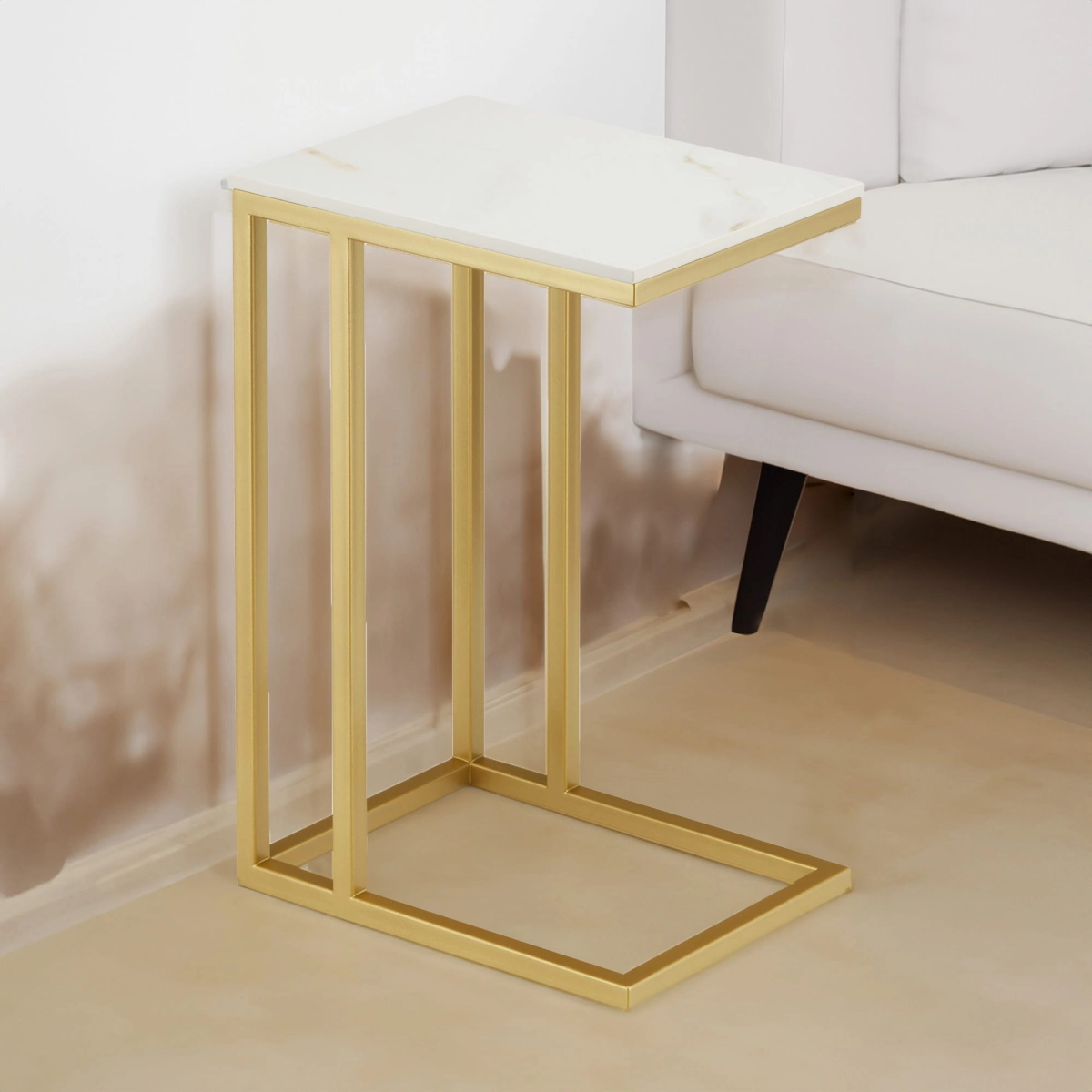 mesa auxiliar oro