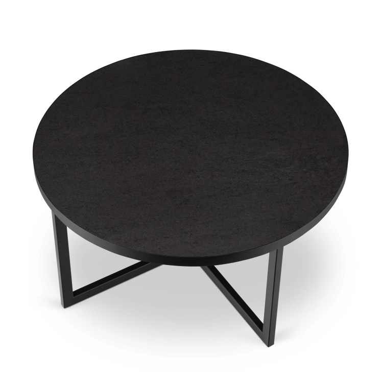 mesa de centro negra