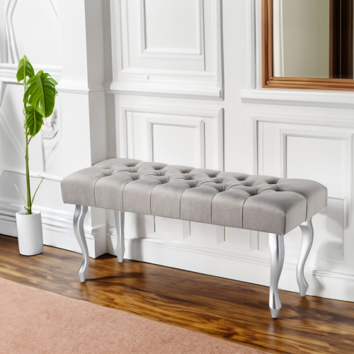 banco acolchado para el pasillo