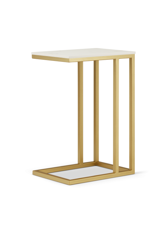 stolik pomocniczy złoty gold side table