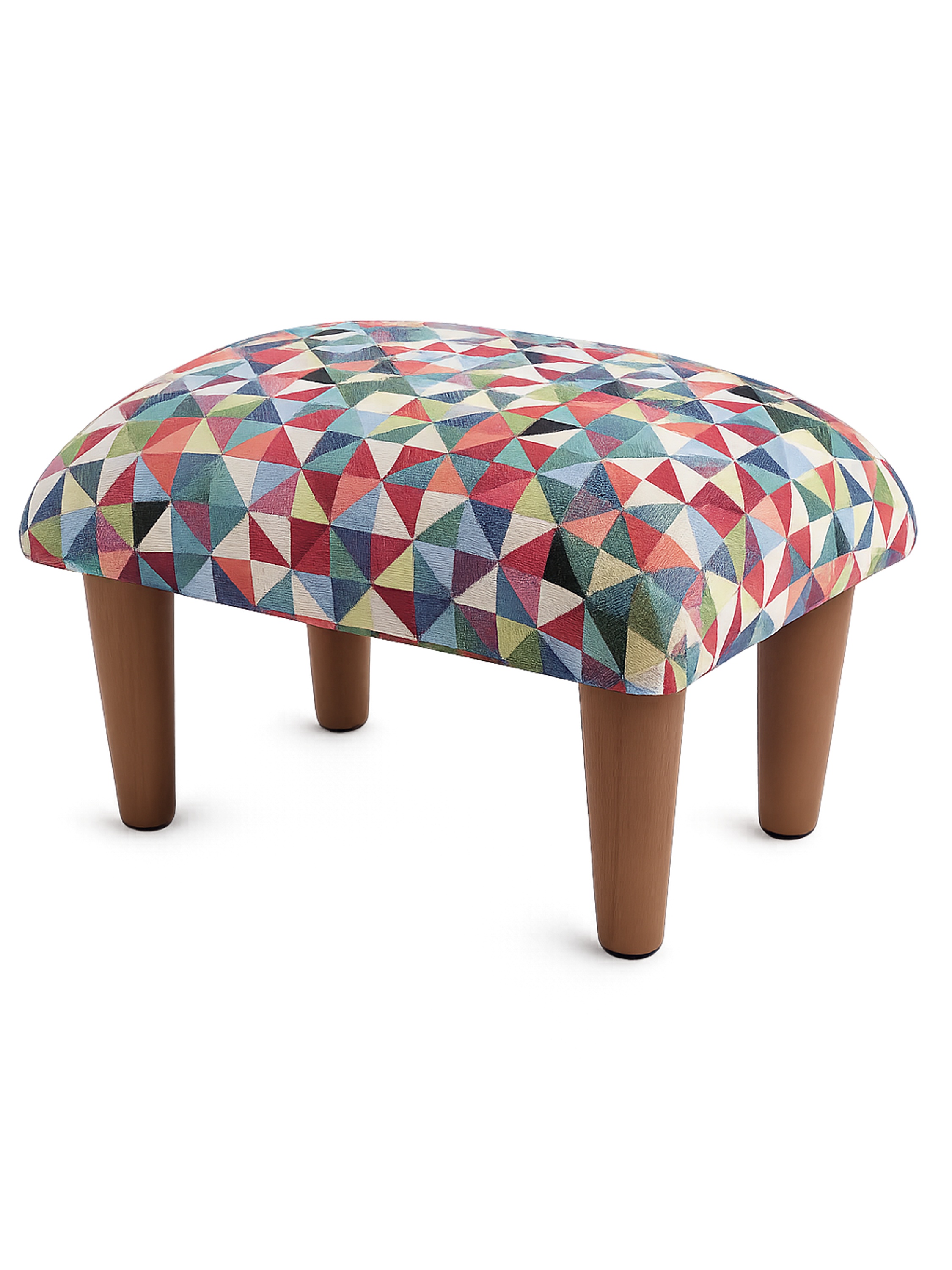 Sillón escabel Geometrico