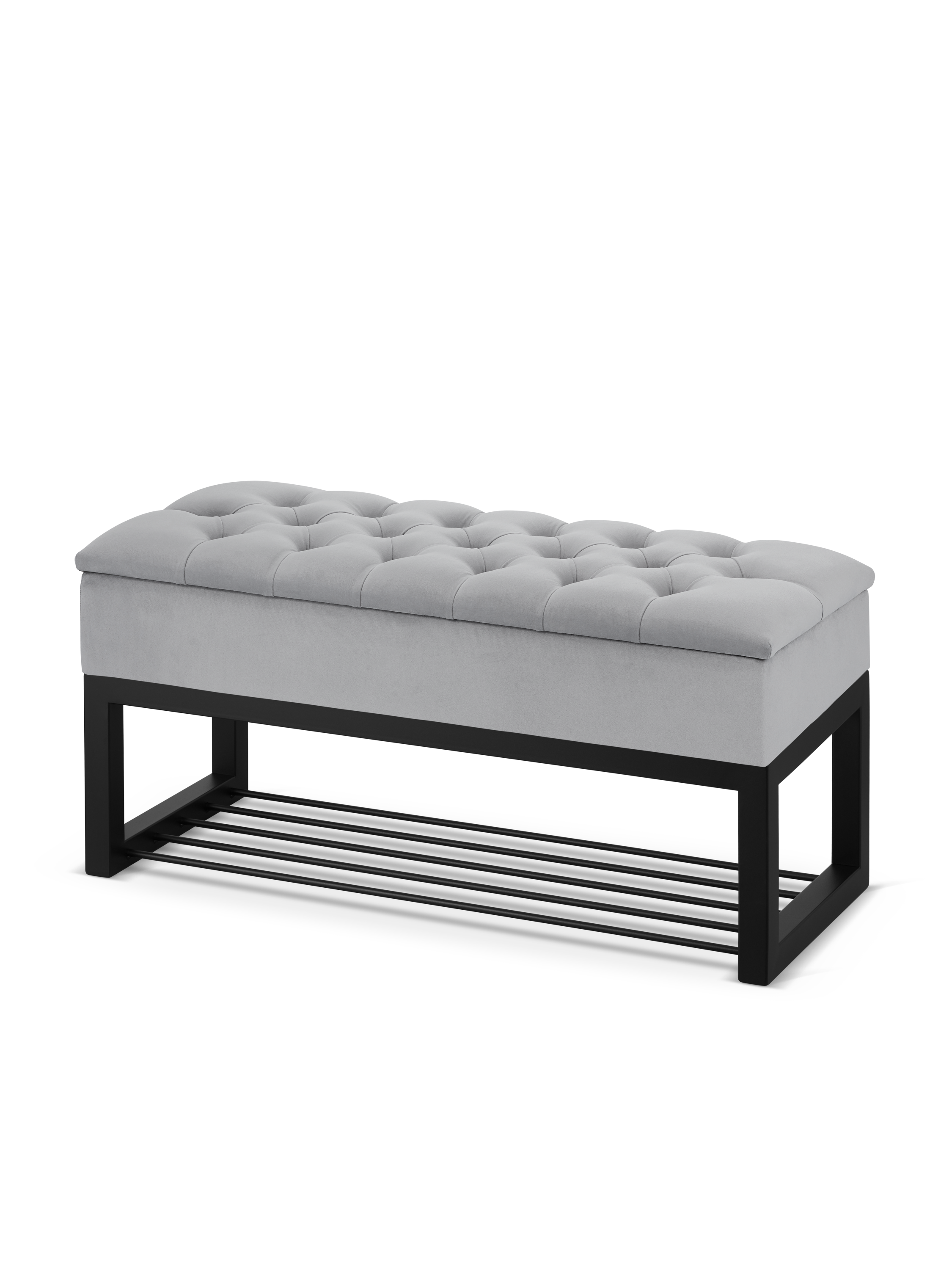 Puf con almacenaje LOFT - Blanca